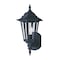 Maxim Lighting Builder Cast 1-Light 8" Wide Black Outdoor Wall Sconce 3000CLBK - alternate 1